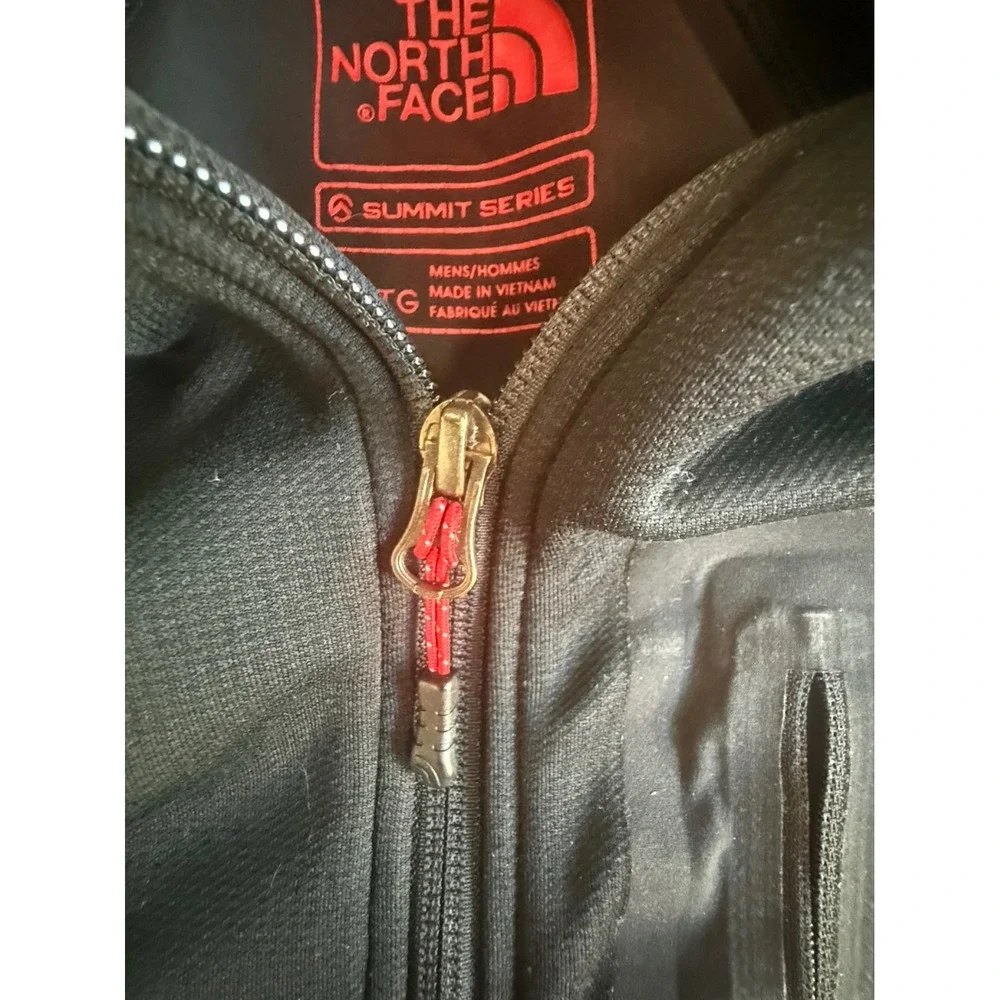 The North Face Summit Series Full Zip Jacket Men's XL Black Thumbholes Technical